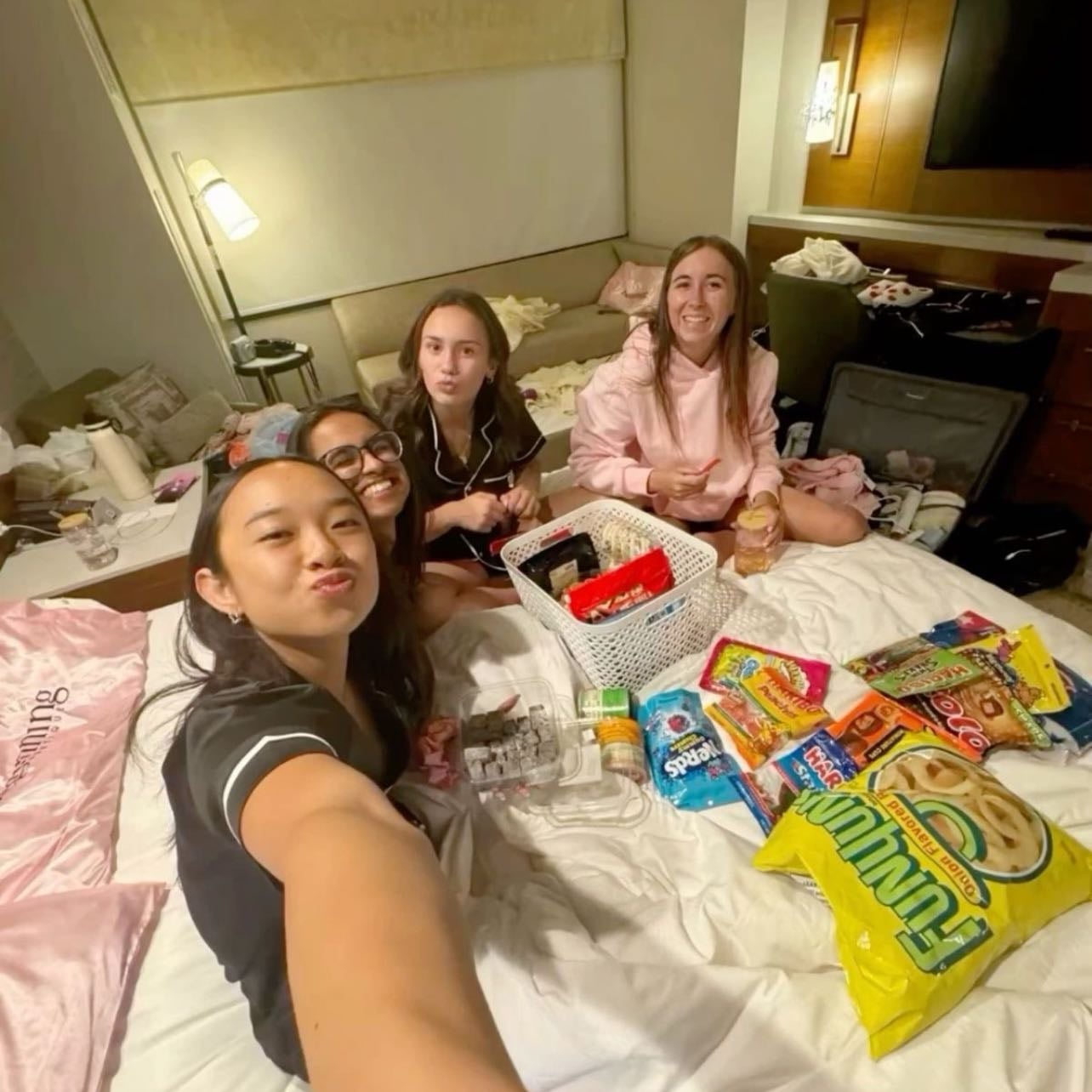 have a sleepover!! - i already had some sleepovers with only one person but it’ll be so cool if 3 or more people slept over