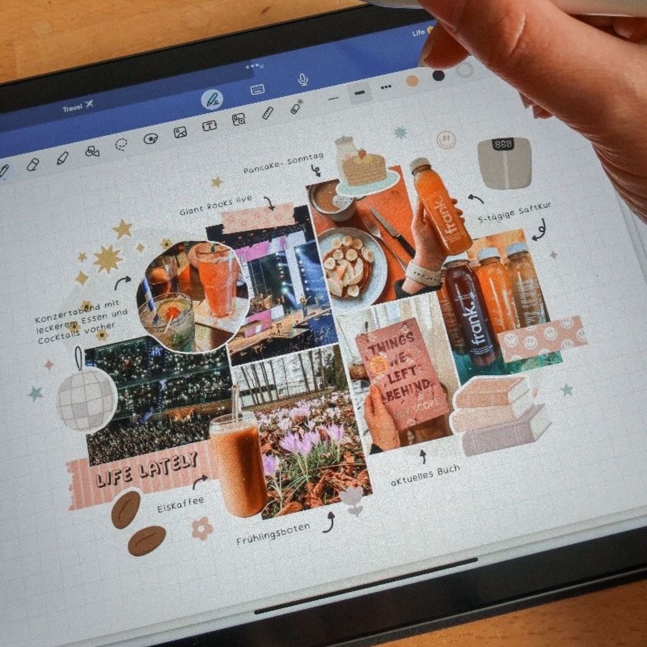 Create a digital moodboard