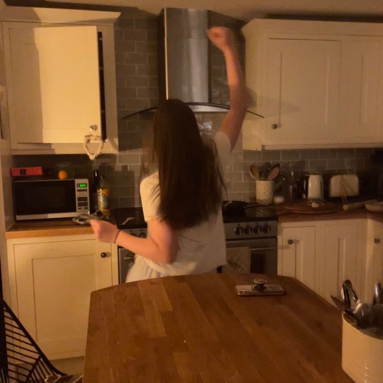 Dance around the house to your favorite playlist