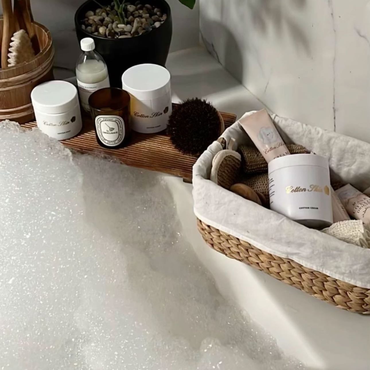Take a bubble bath