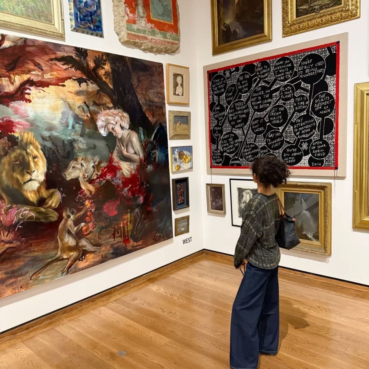 Visit an art exhibition