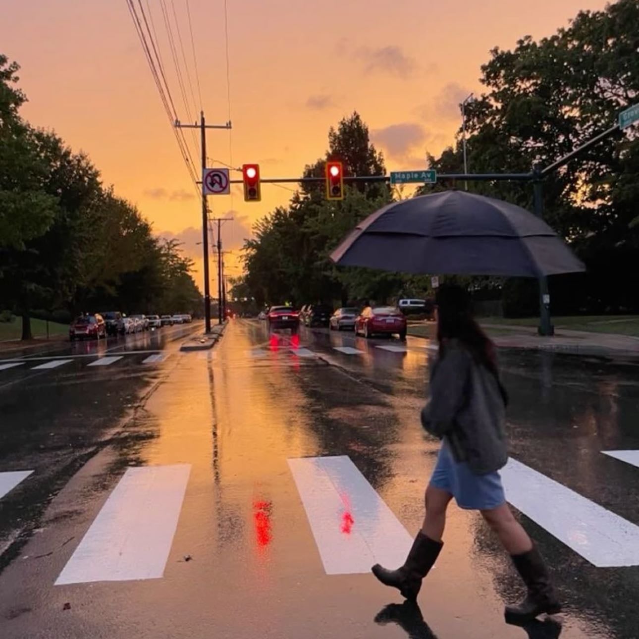 Go for a rain walk