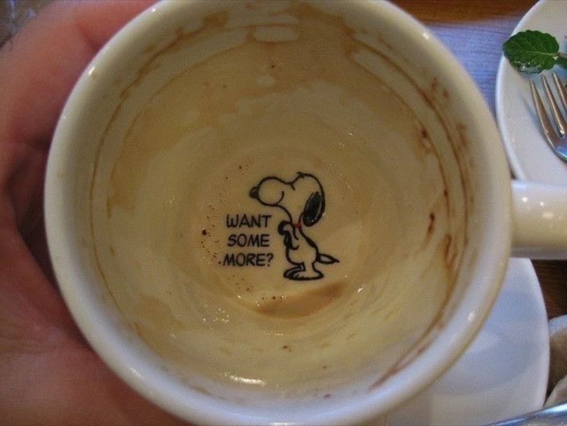 taza de snoopy