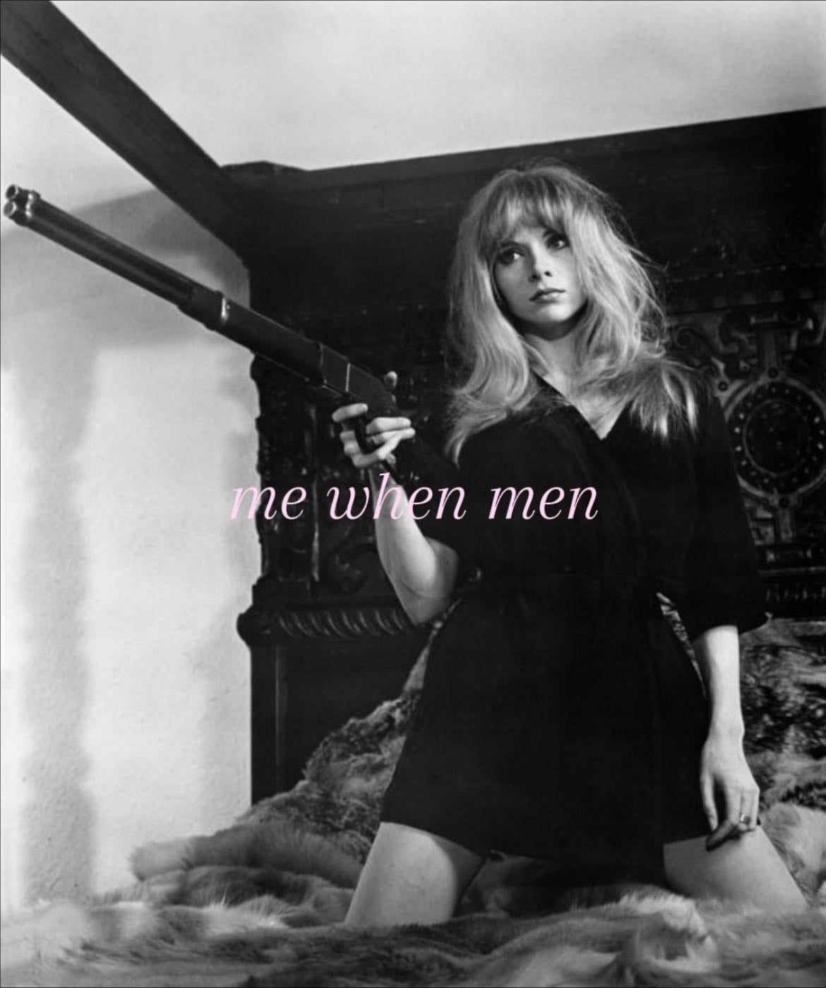 odio a los hombres - literalmente los odio.