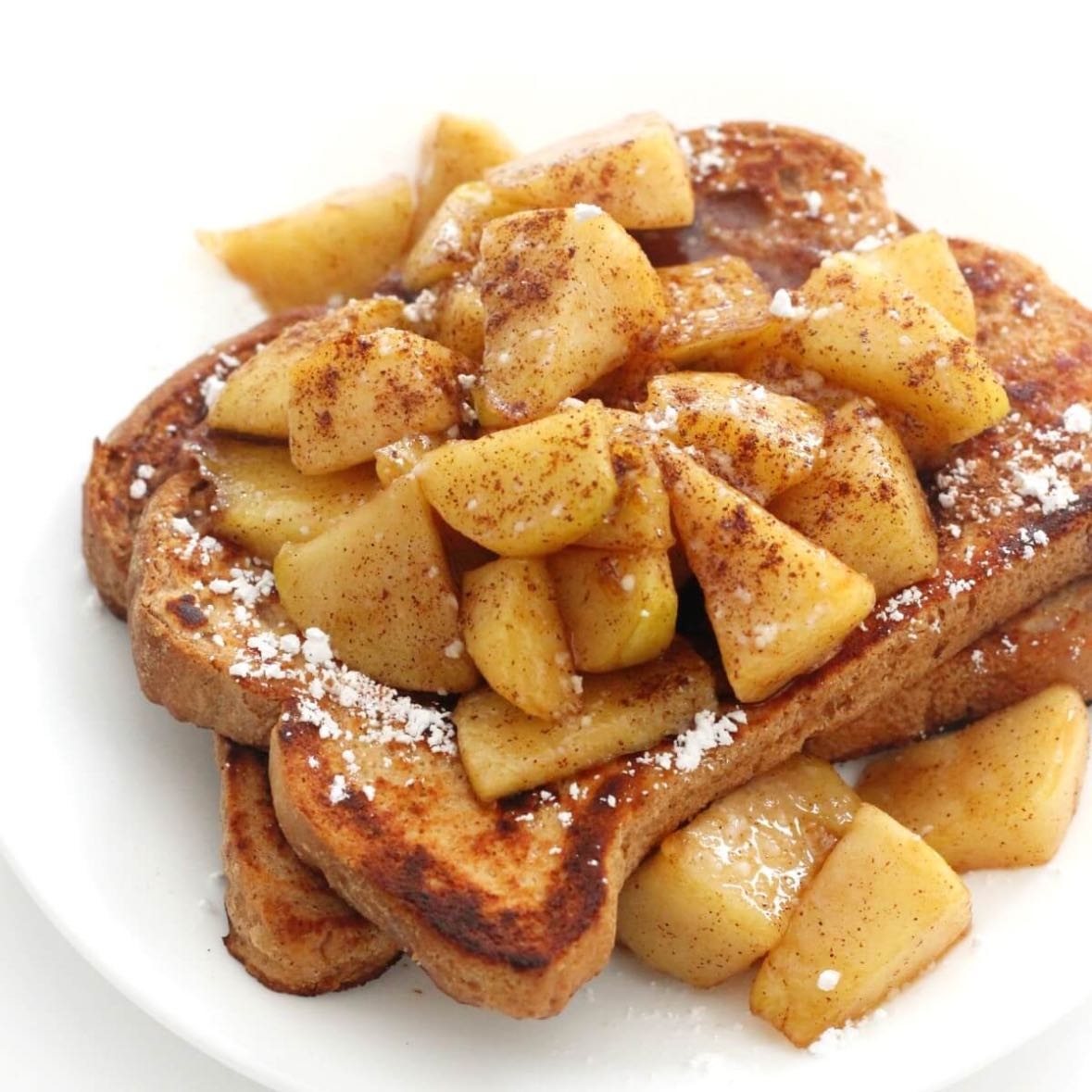 Apple cinnamon French toast