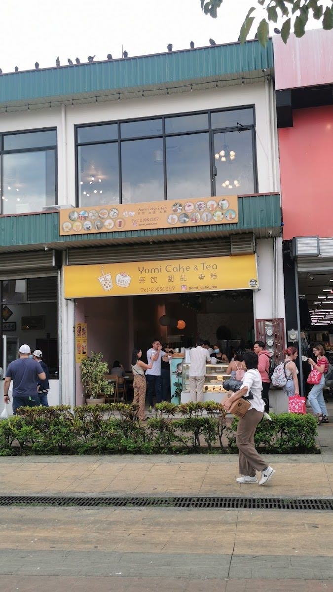 Yomi Cake & Tea - Vayan al que está cerca de la entrada del barrio chino