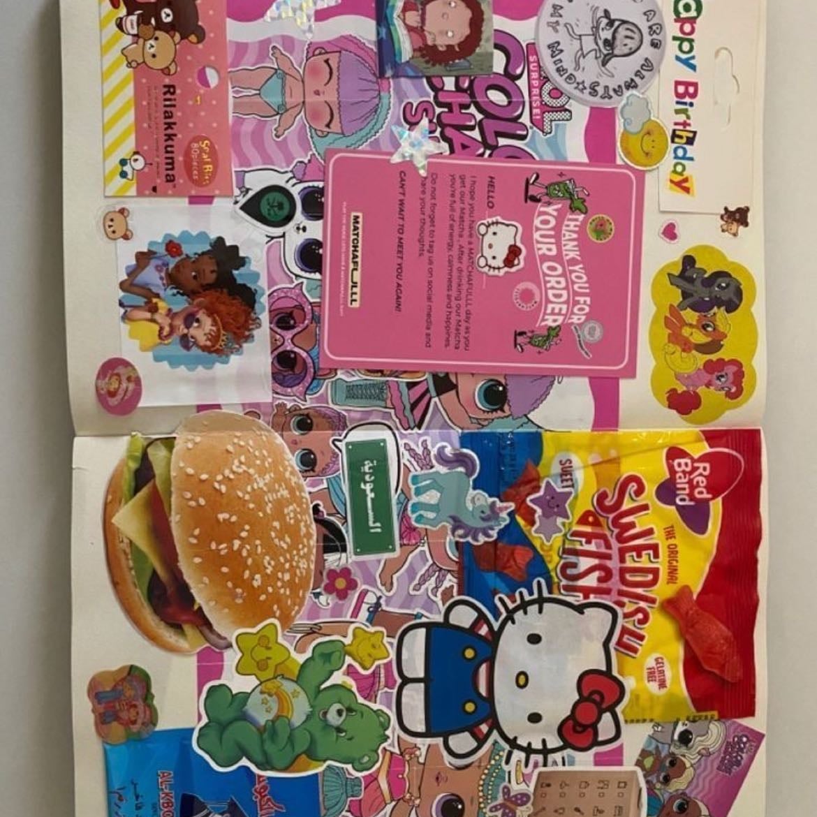 fav food themed - create a page inspired by a food/a fav food