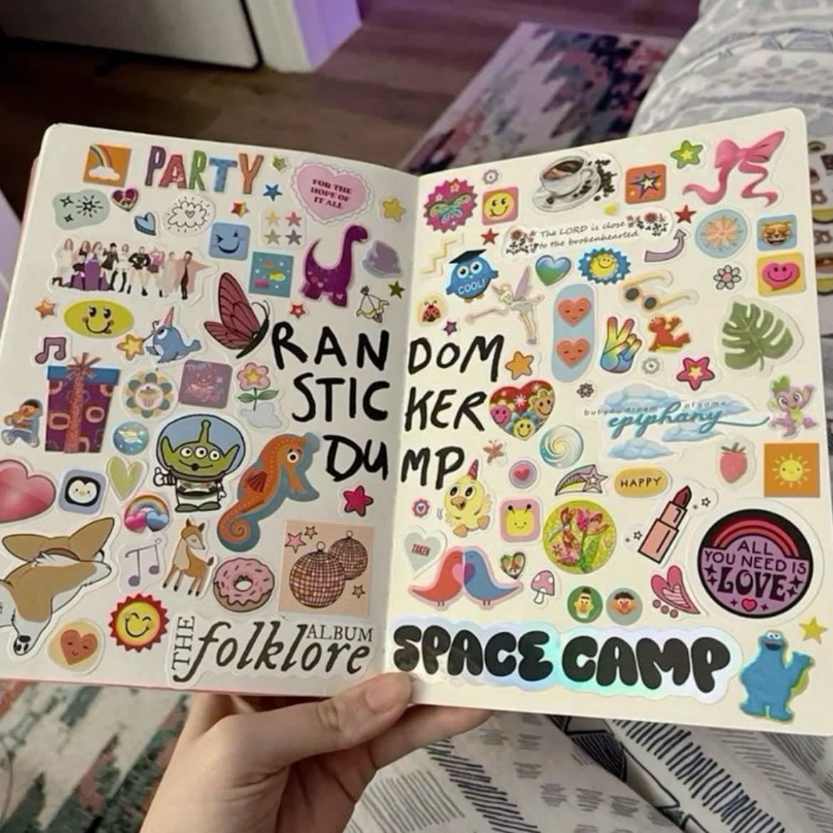 sticker collection - stick any stickers i have