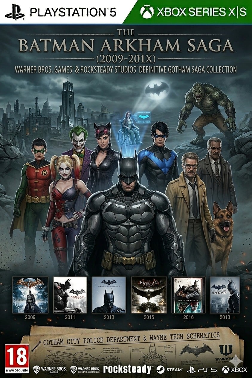 BATMAN ARKHAM SAGA