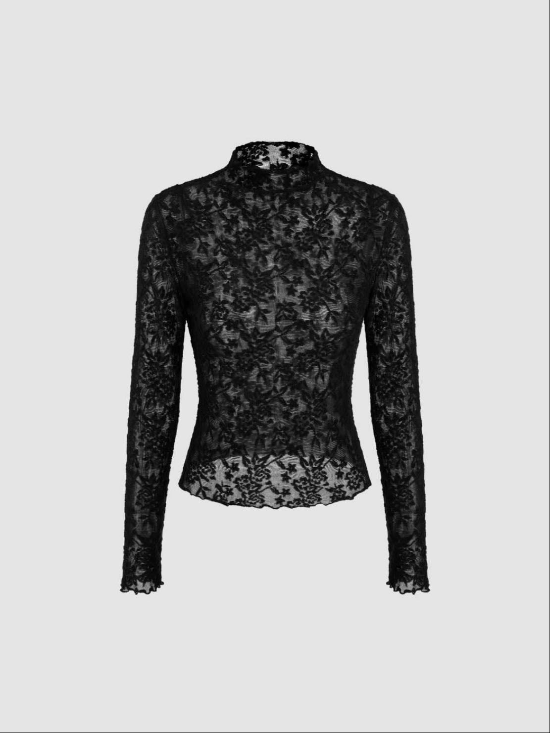 Blusa de renda