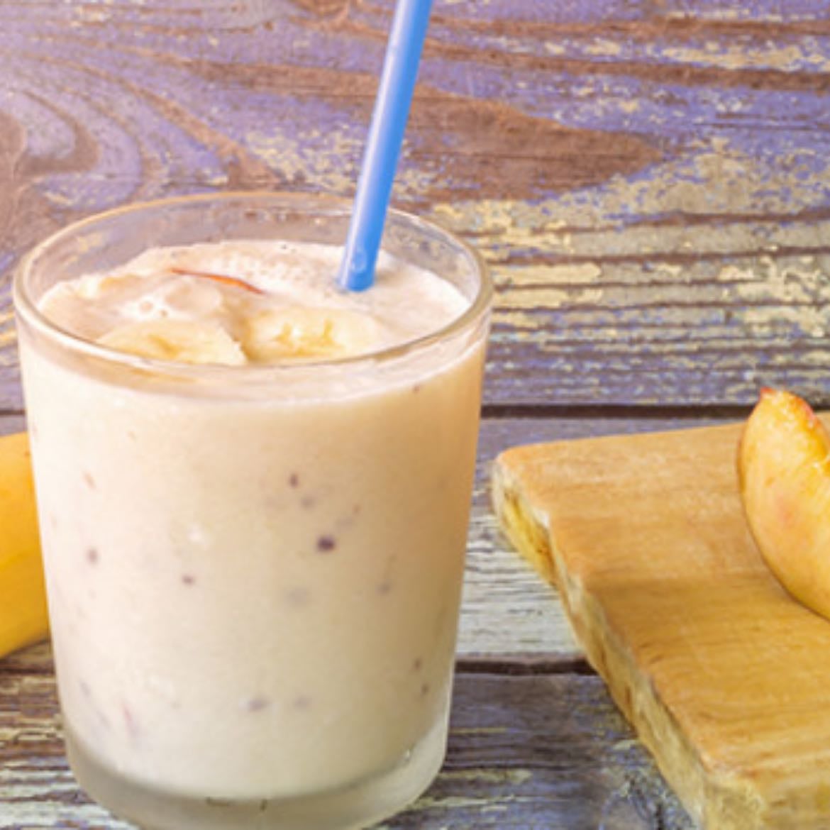 Licuado de fruta - Manzana, mango, avena,