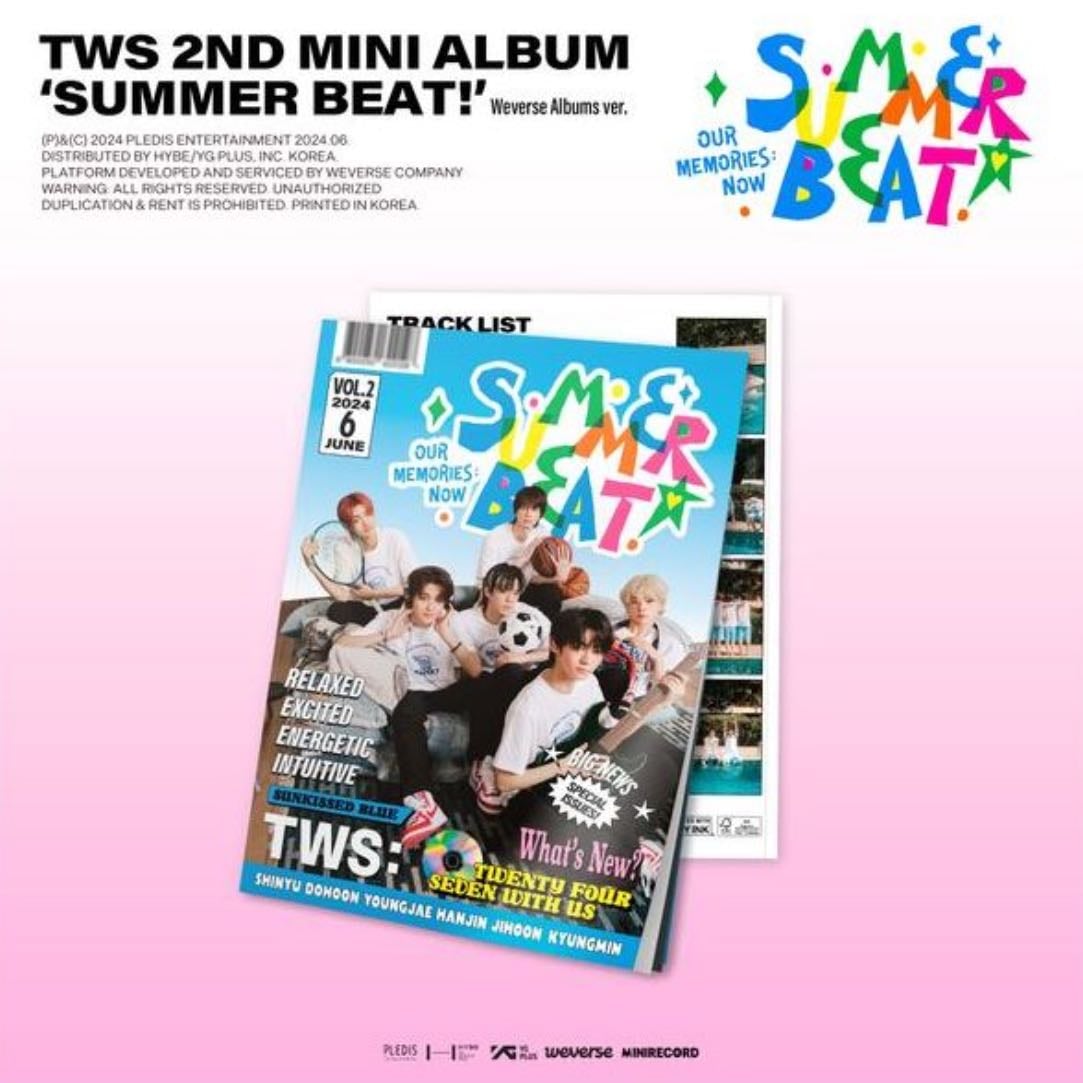 TWS 2nd SUMMER BEAT Weverse Albums Ver