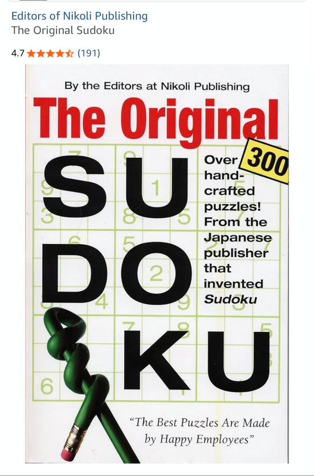 Sudoku book
