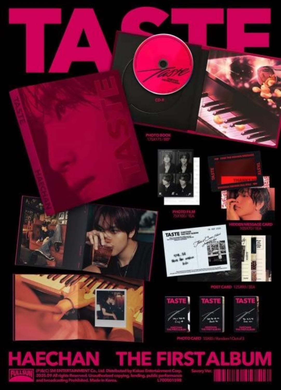 HAECHAN - 1st Album TASTE (savory ver. )