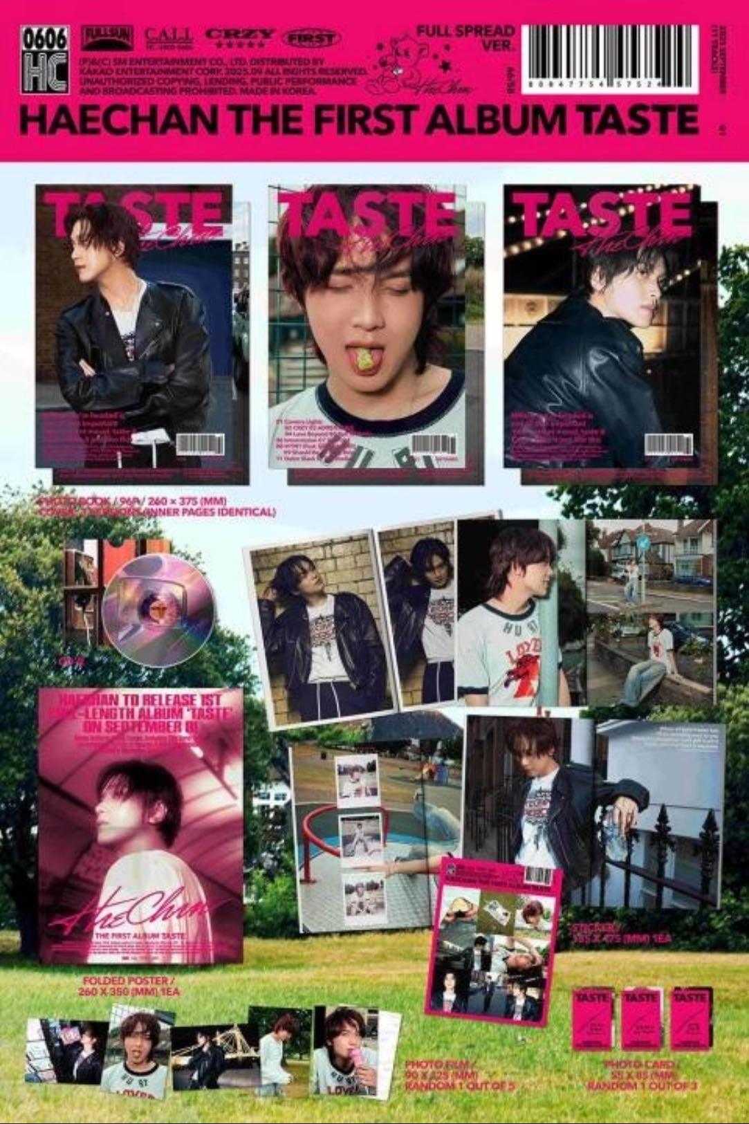 HAECHAN - 1st Album TASTE