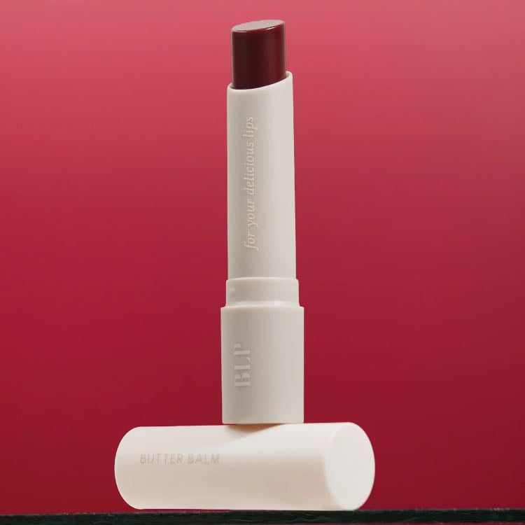 BLP Butter Balm Cherry - Bálsamo, Tono rosado con matices rojos.