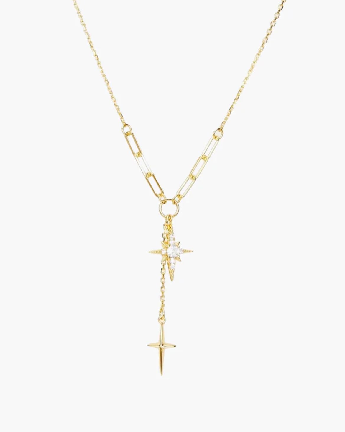necklace - melissa gold star