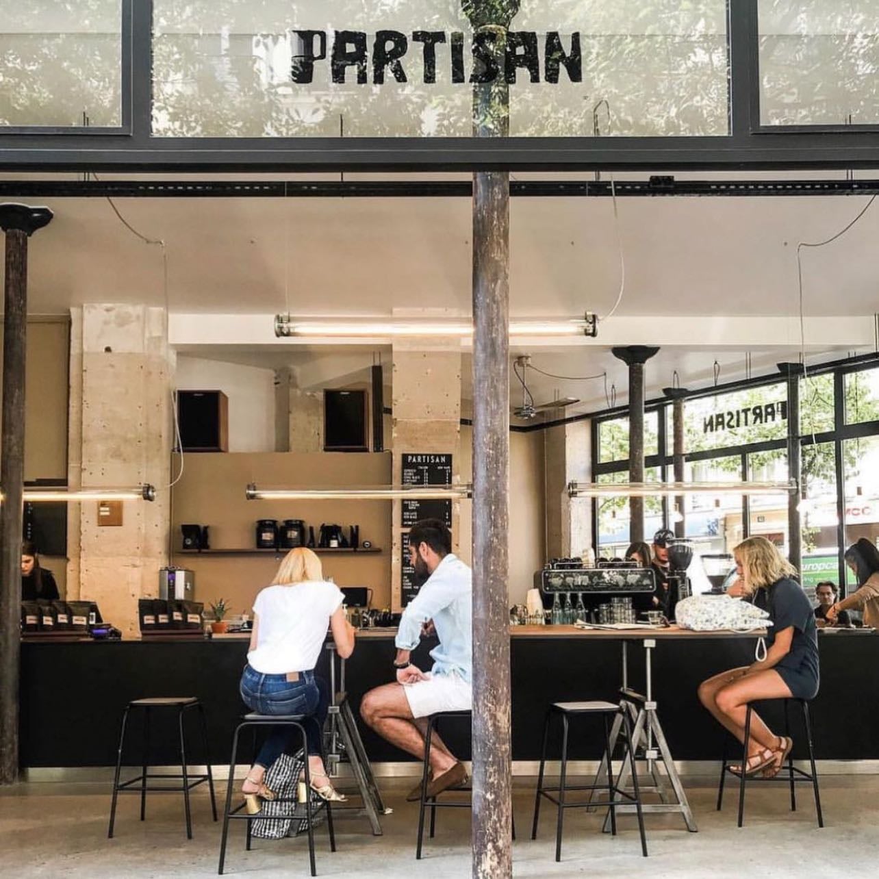 Partisan Café Artisanal - artisan brutalist space