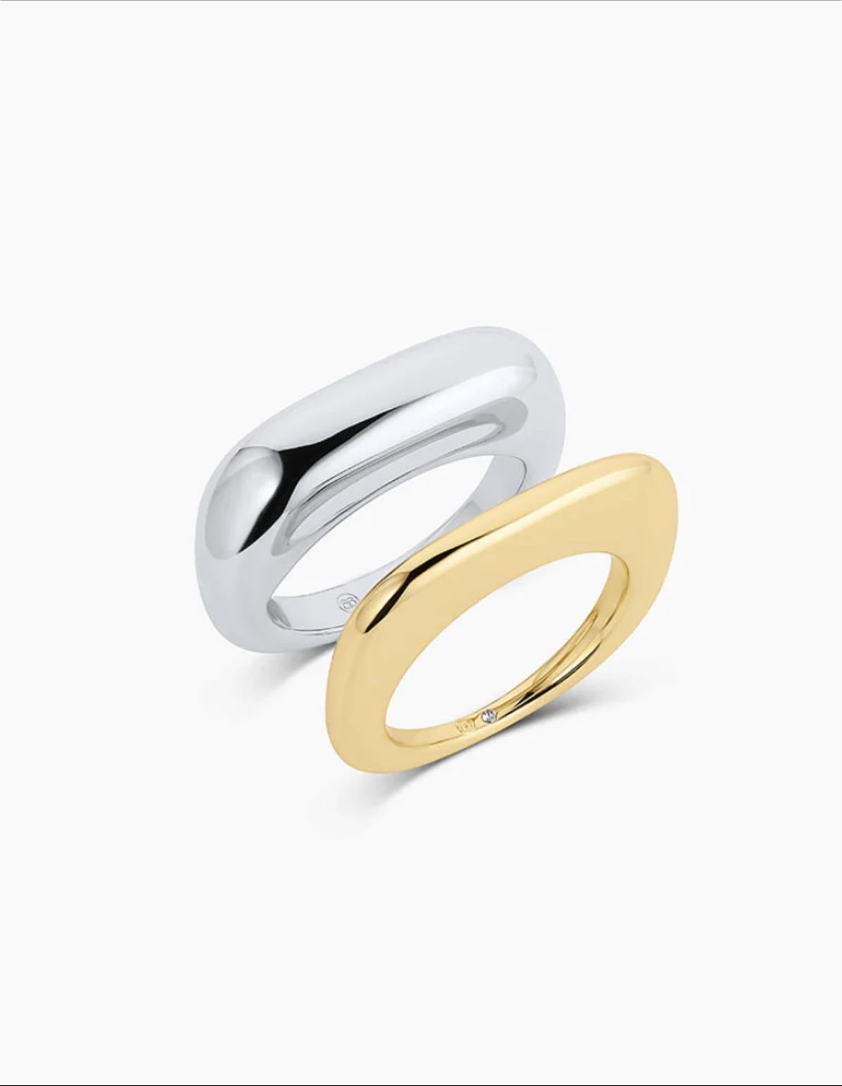 gorjana mix metal ring
