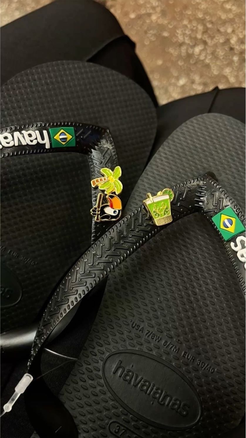 Havaianas com pingente