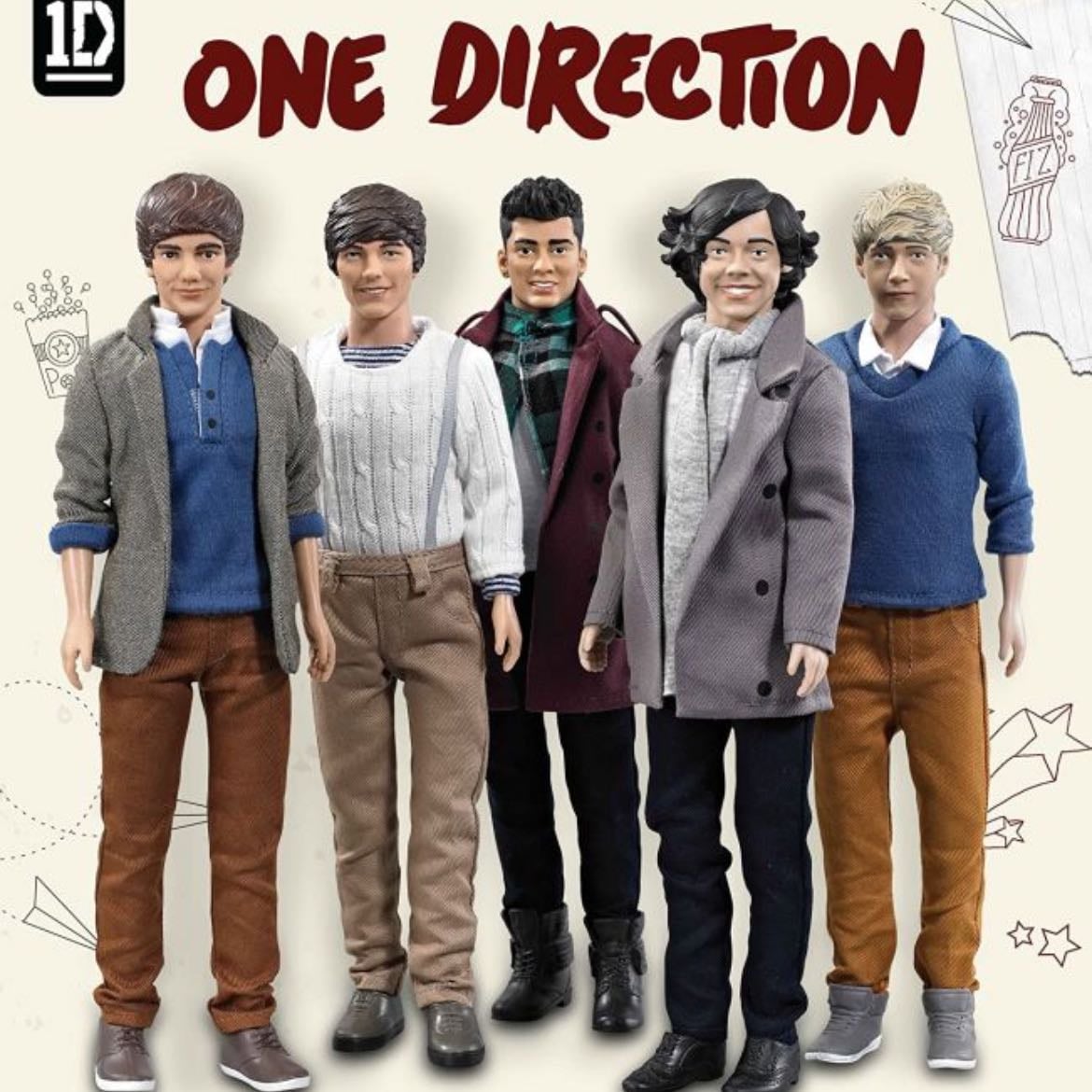 ONE DIRECTION DOLLS!!!