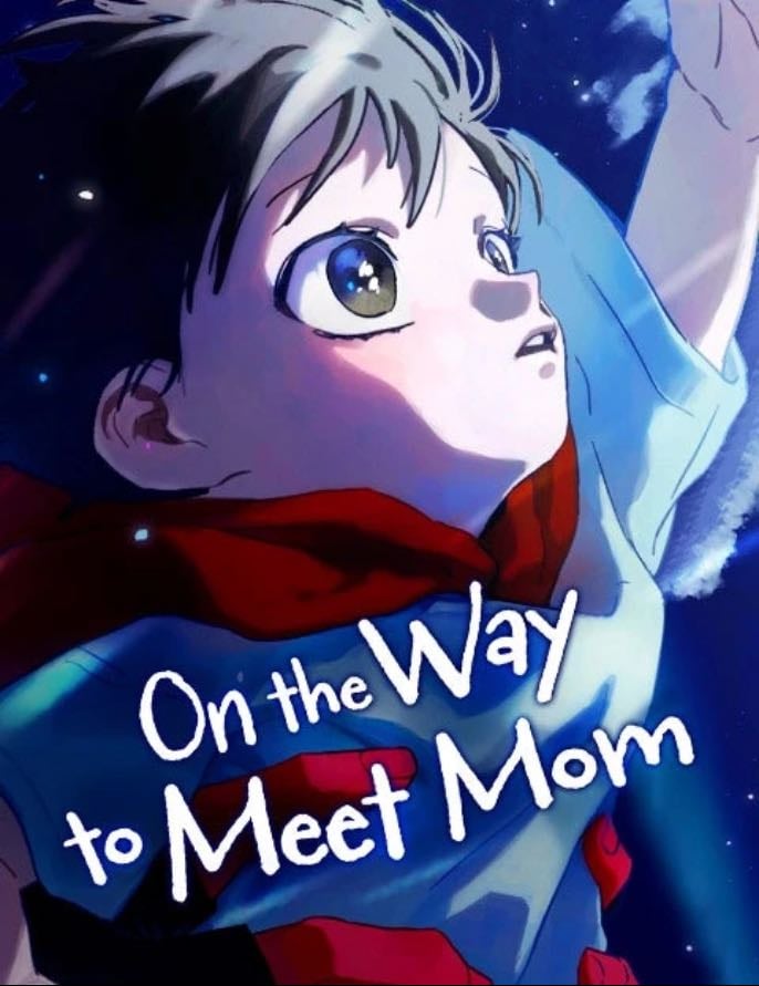 On the way to meet mom