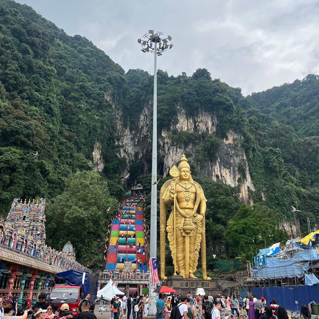 Selayang - Visited this famous caves, full of monkeys (aggressive btw).