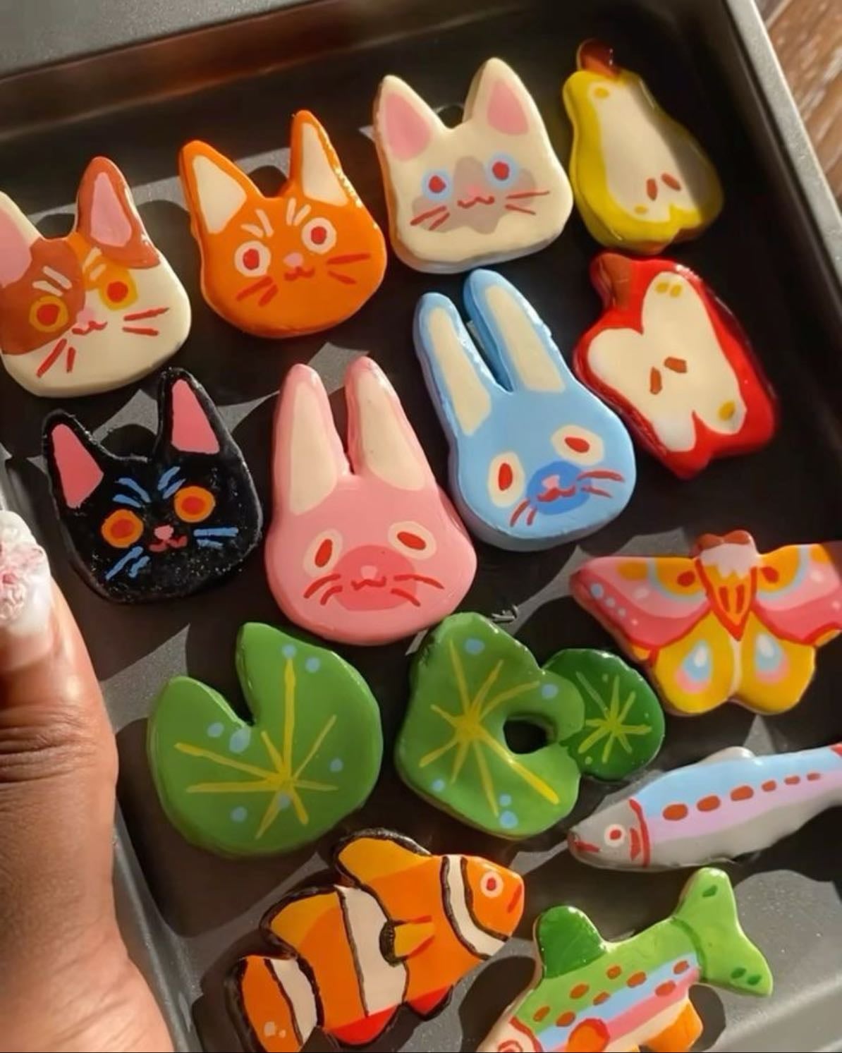 polymer clay sculpting