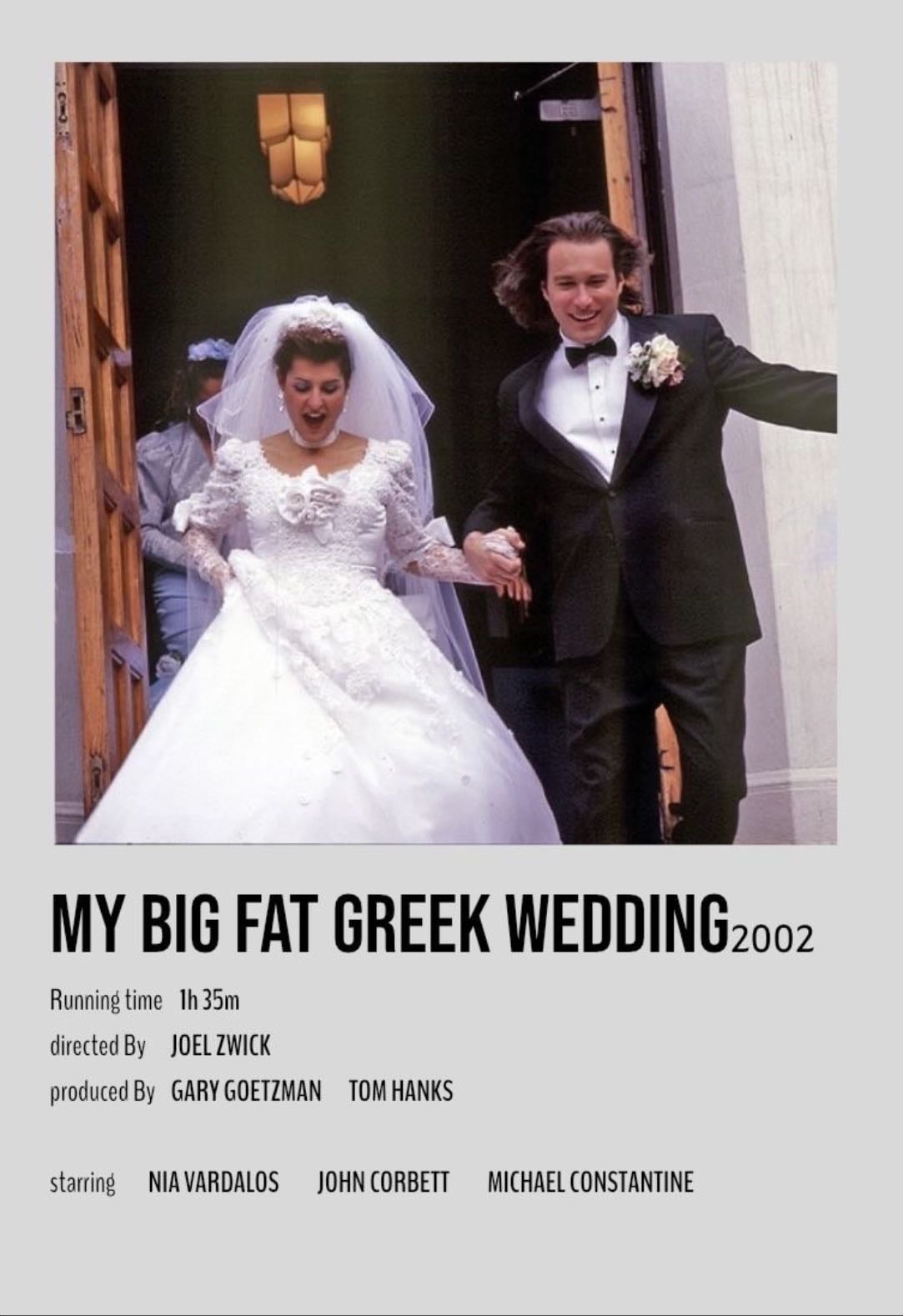 My Big Fat Greek Wedding - Joel Zwick · 2002