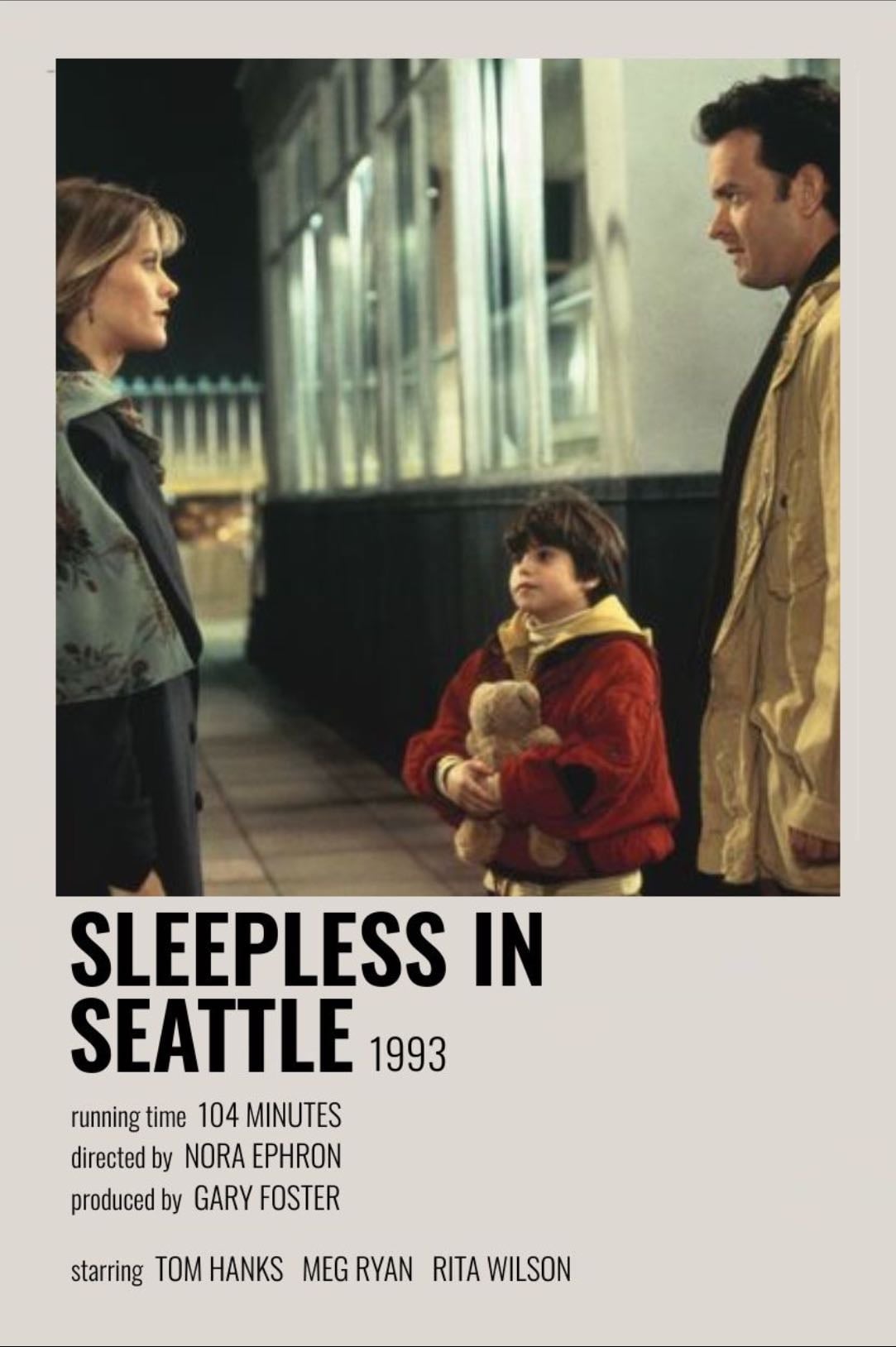 Sleepless in Seattle - Nora Ephron · 1993