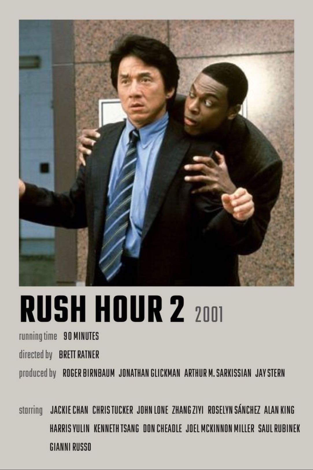 Rush Hour 2 - Brett Ratner · 2001