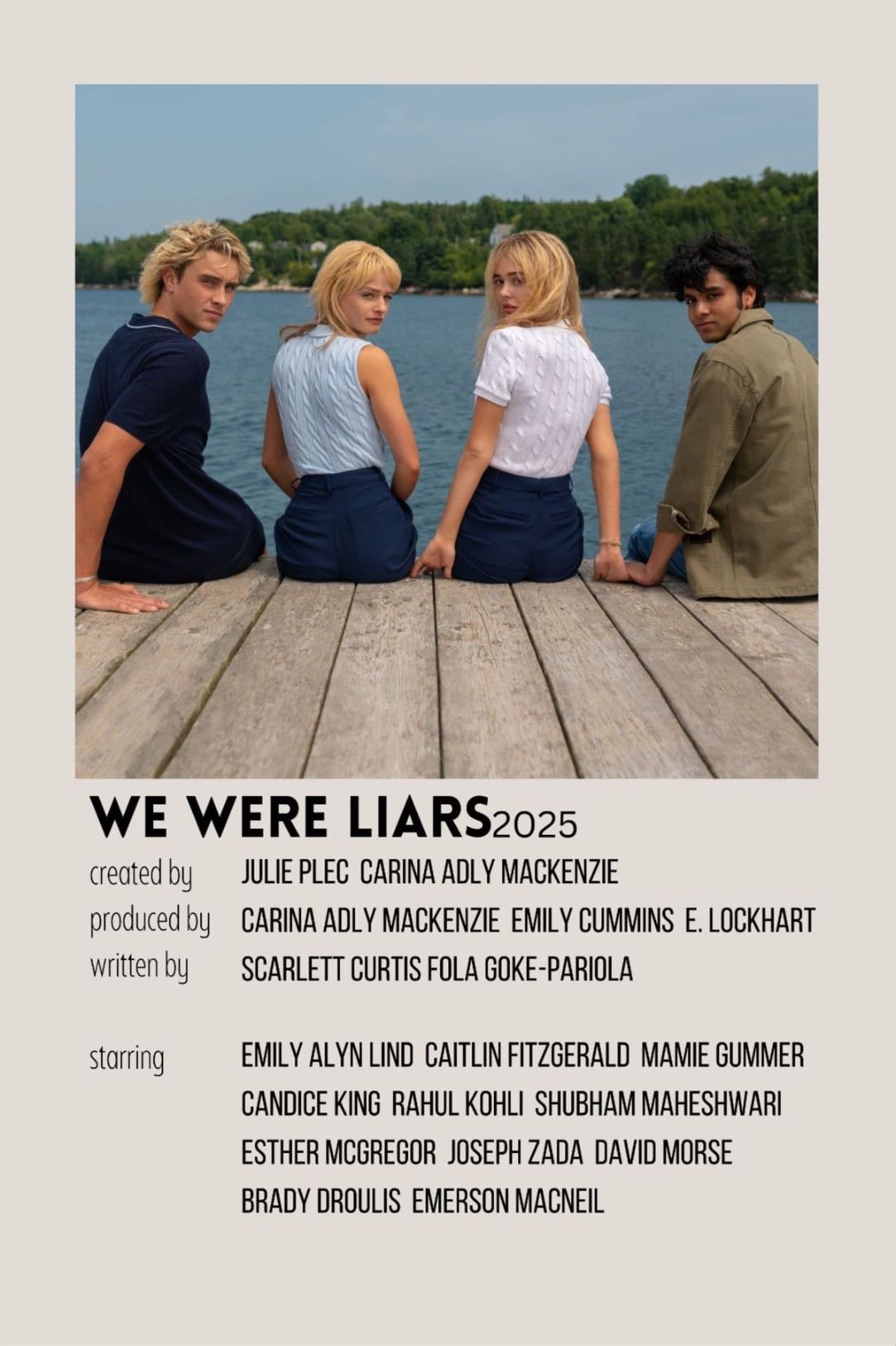 We Were Liars - Julie Plec, Carina Adly MacKenzie · 2025