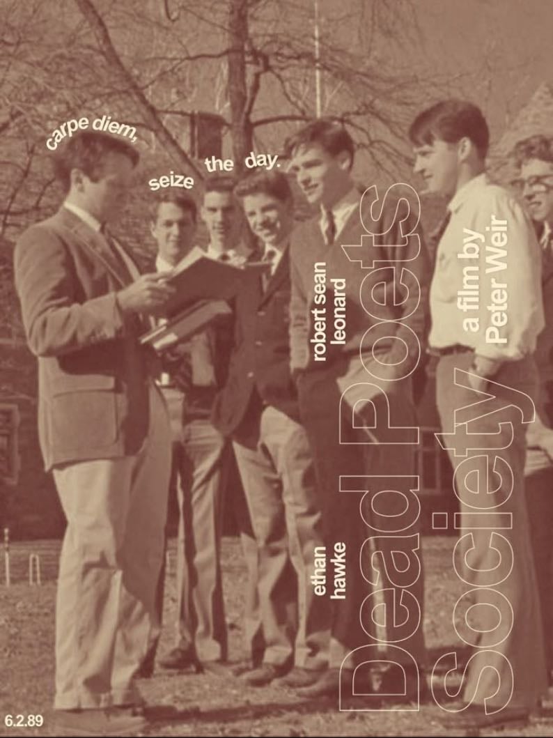 Dead Poets Society - Peter Weir · 1989