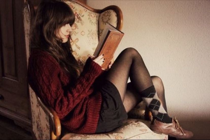 reading books - because murdering someone is wrong