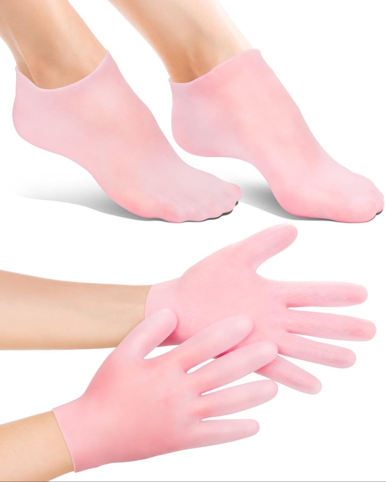 Foot and hand gloves - Night routine