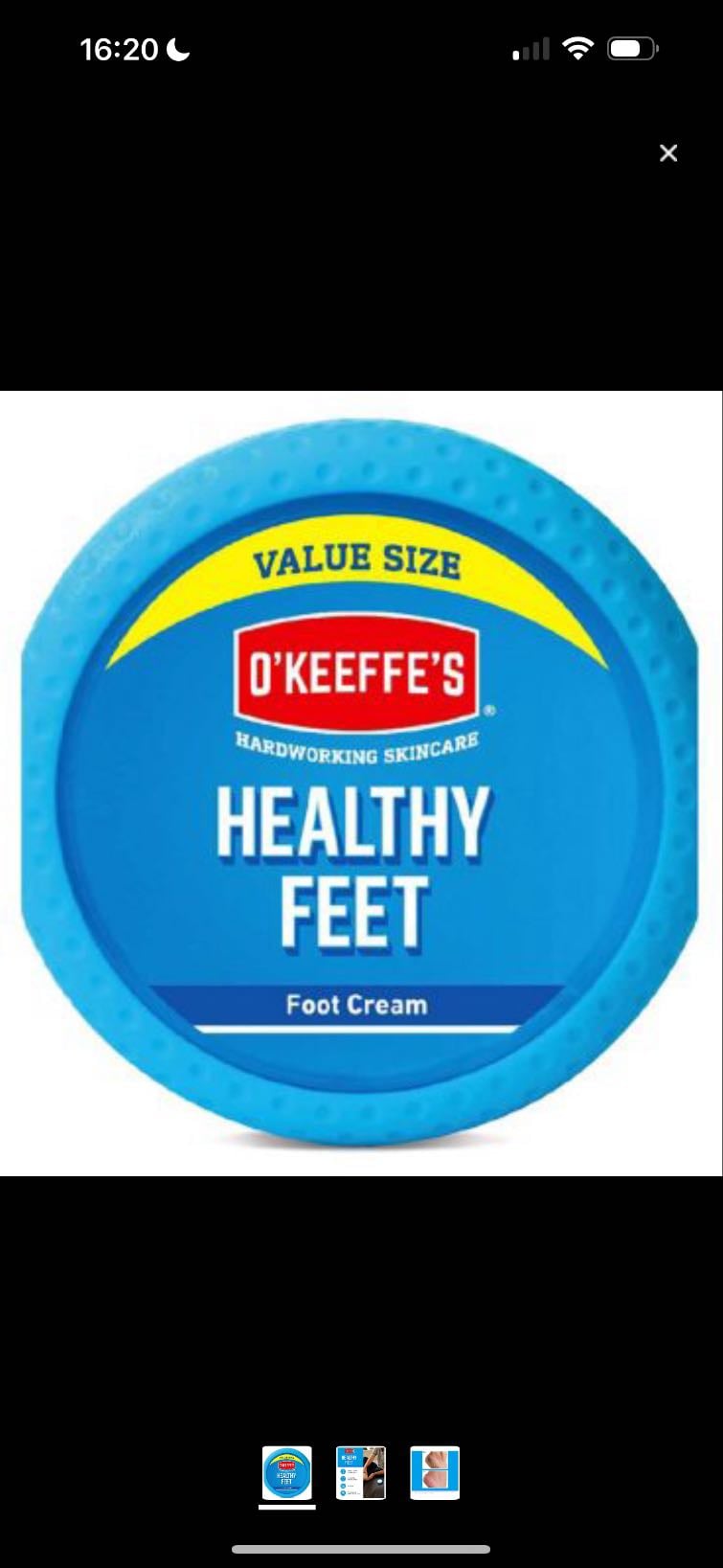 Foot cream - Night routine