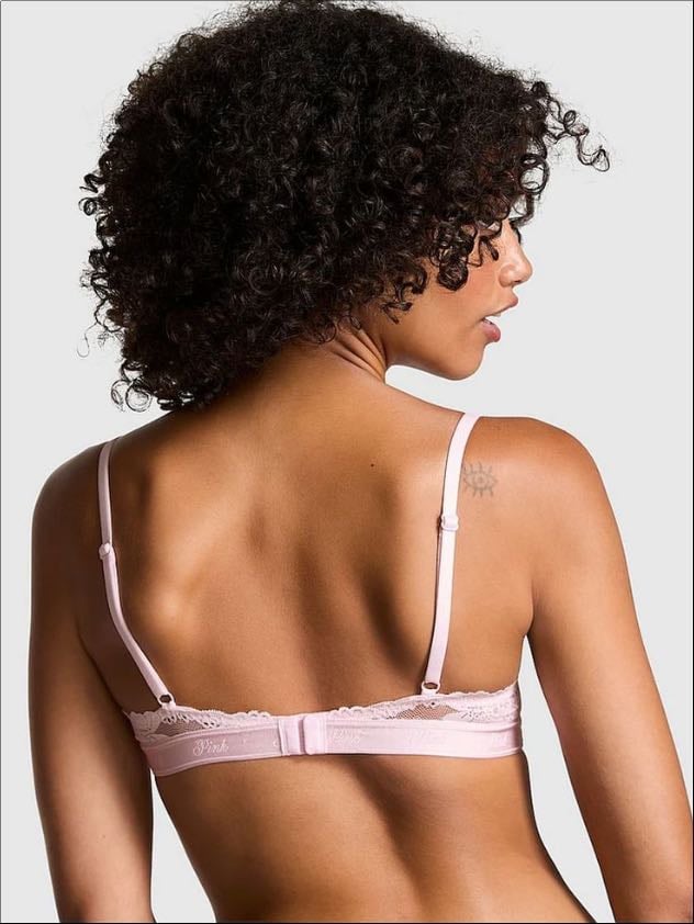 Balcony Bra Pink - £36