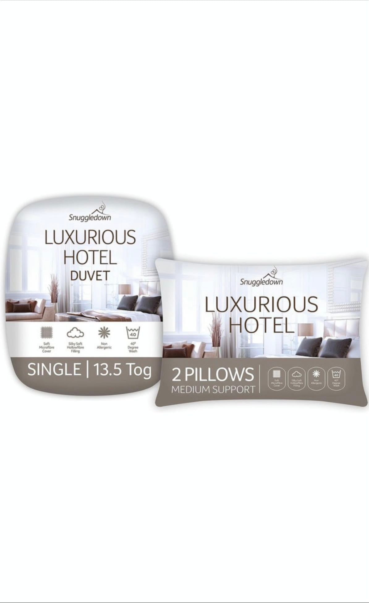 Duvet and pillow set - £38