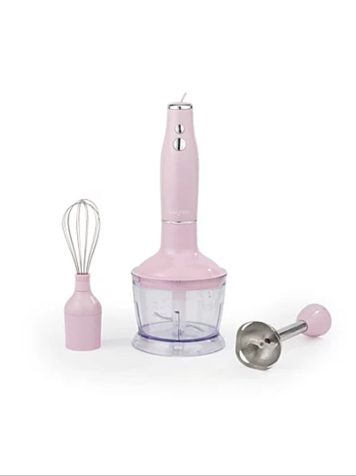 Salter Pink Retro 3 In 1 Blender Set - £34