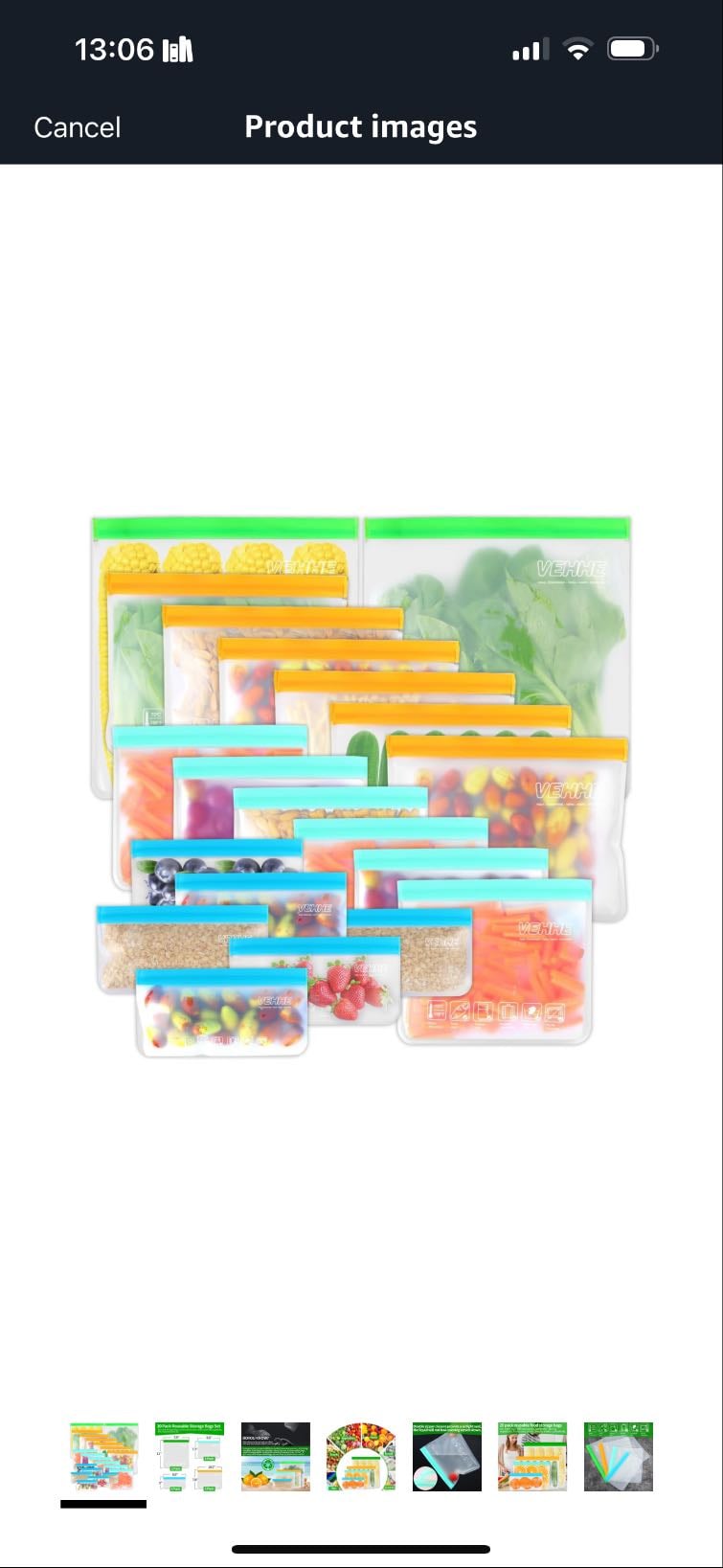 Food bags - £16.99