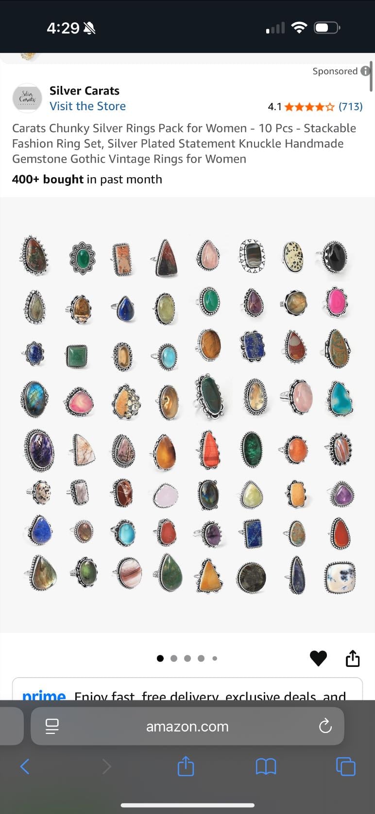 rock rings - $26.88