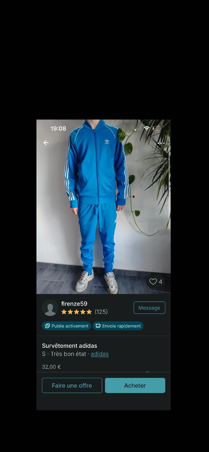 Ensemble adidas - Vinted 30€