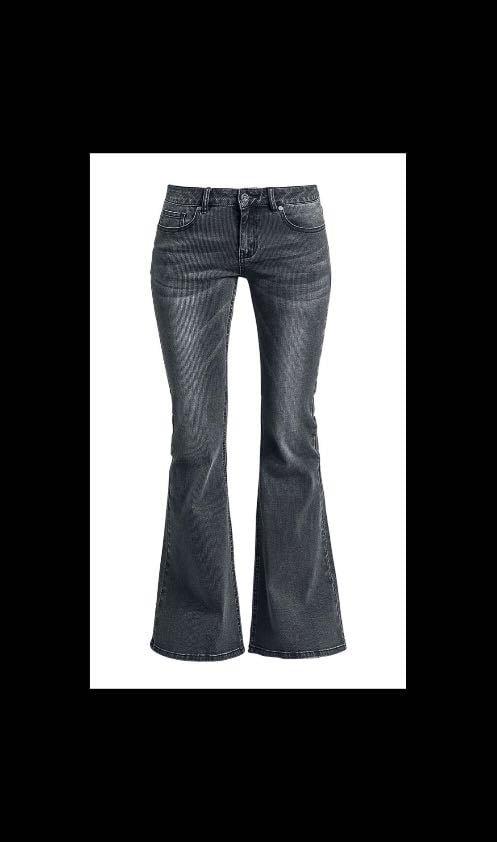 Flared jeans