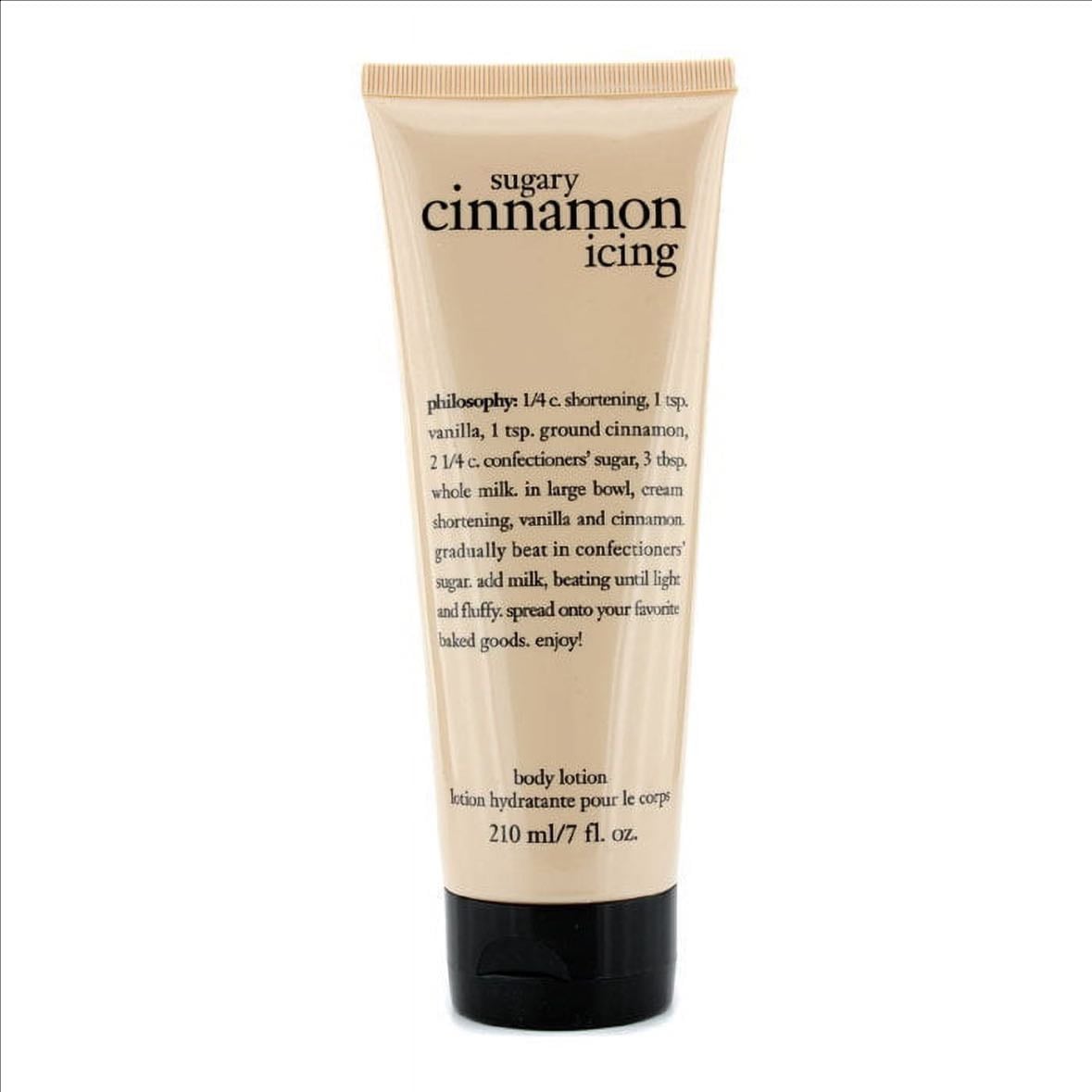 sugary cinnamon icing
