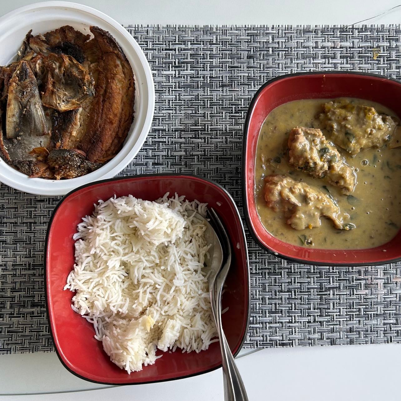 Monggo and Bangus
