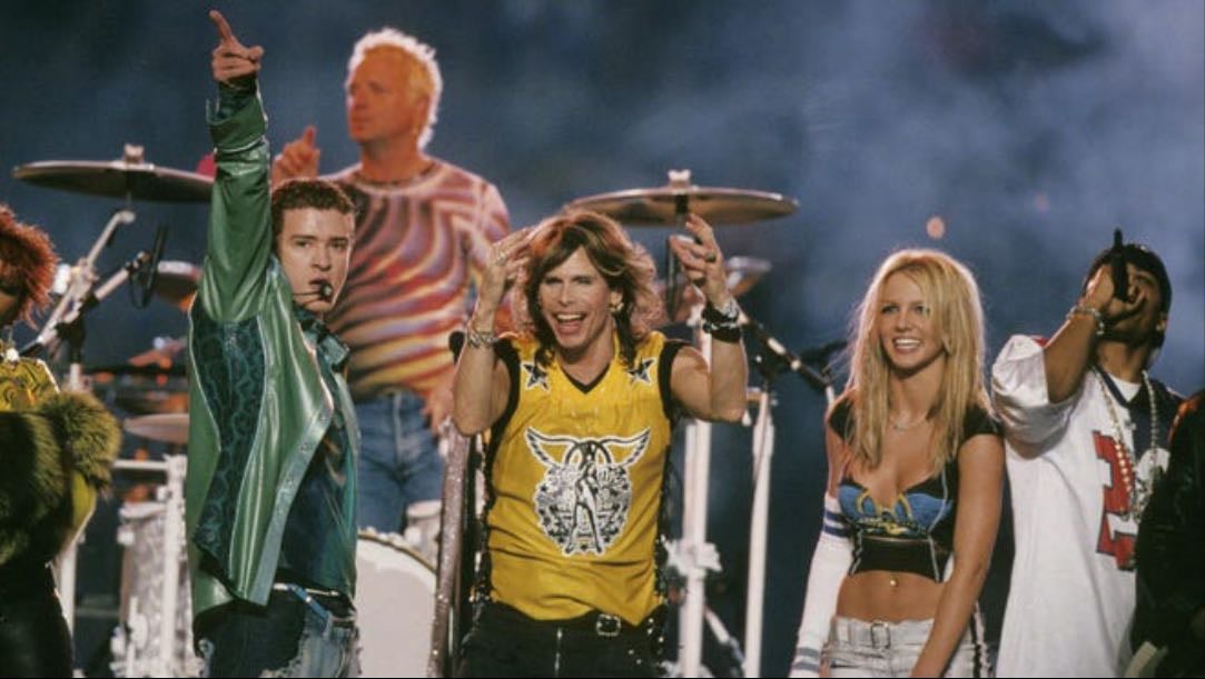 2001: Britney, Aerosmith, NSYNC