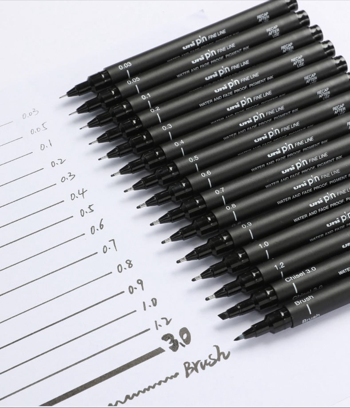 Uni Pin Fineliner Drawing Pen