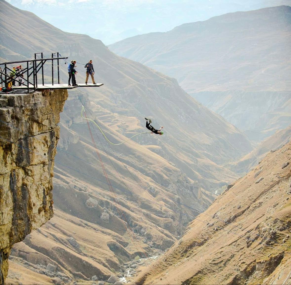 Bungee jumping