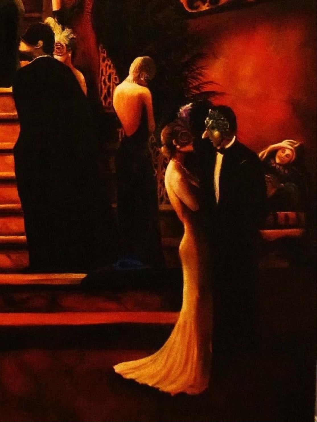 Go to a masquerade ball