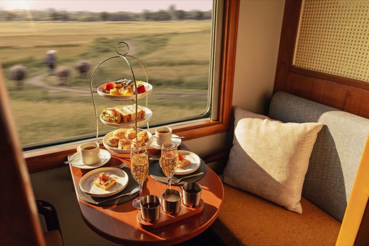 Sleep on a train
